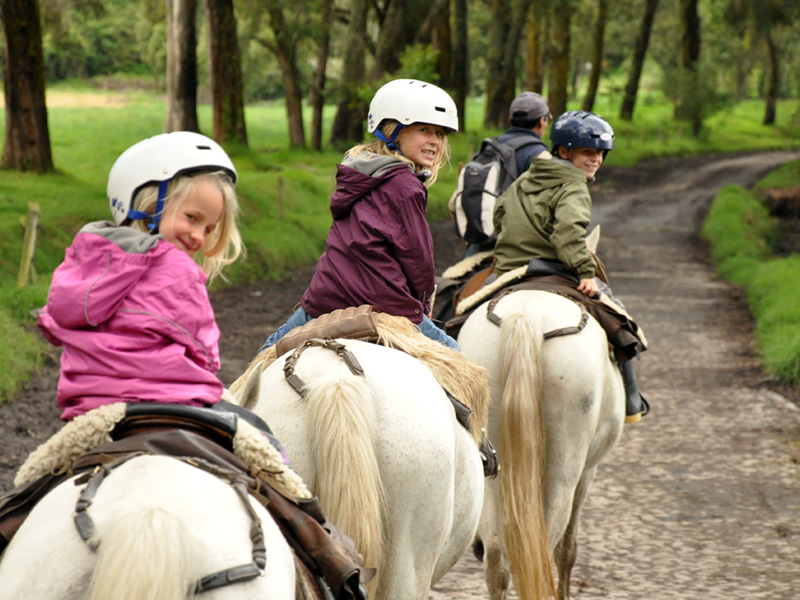 Cabalgata a caballo